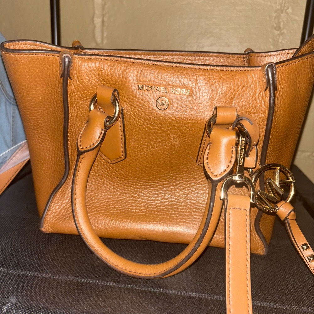 MICHAEL Michael Kors Caramel Satchel